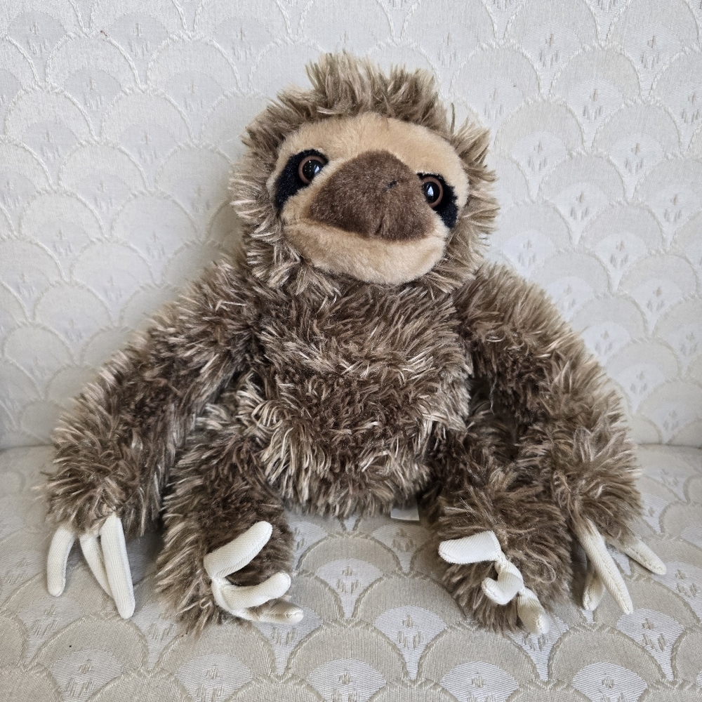 Adventure Planet Plush BROWN SLOTH Plush Stuffed Animal Toy